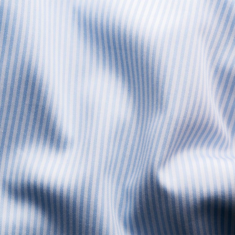 Slim Light Blue Bengal Stripe