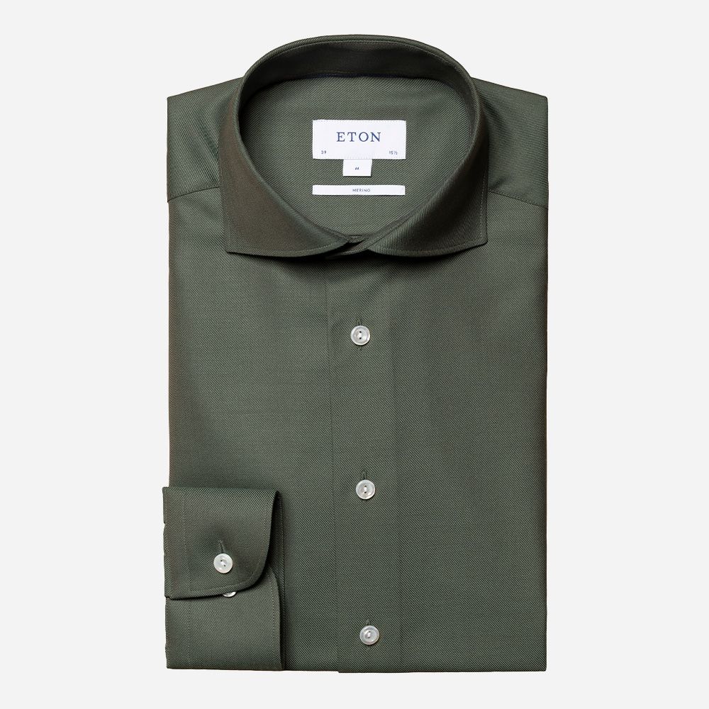 Cont Merino Dark Green