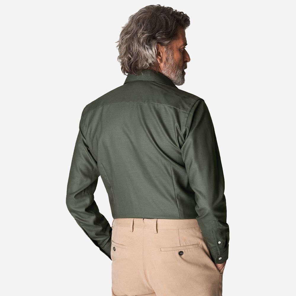 Cont Merino Dark Green