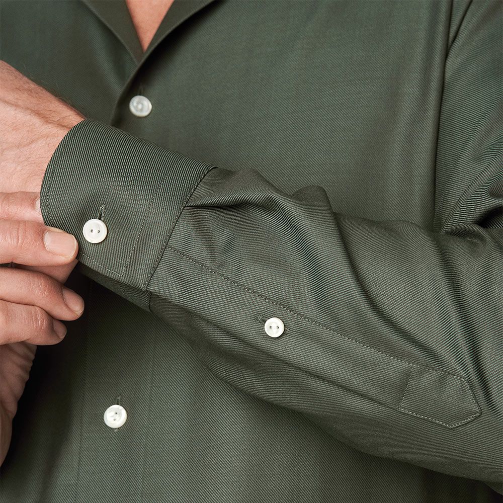 Cont Merino Dark Green
