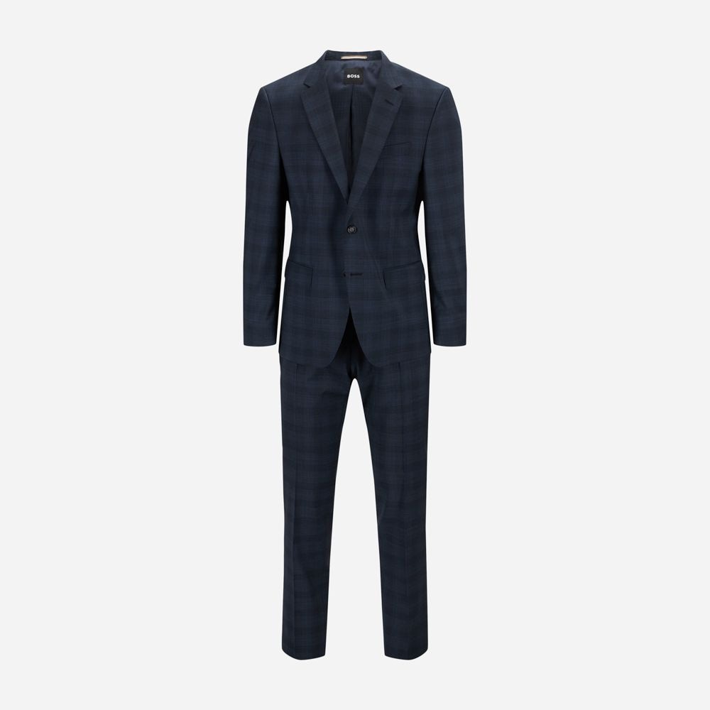 H-Huge Suit 404 Dark Blue