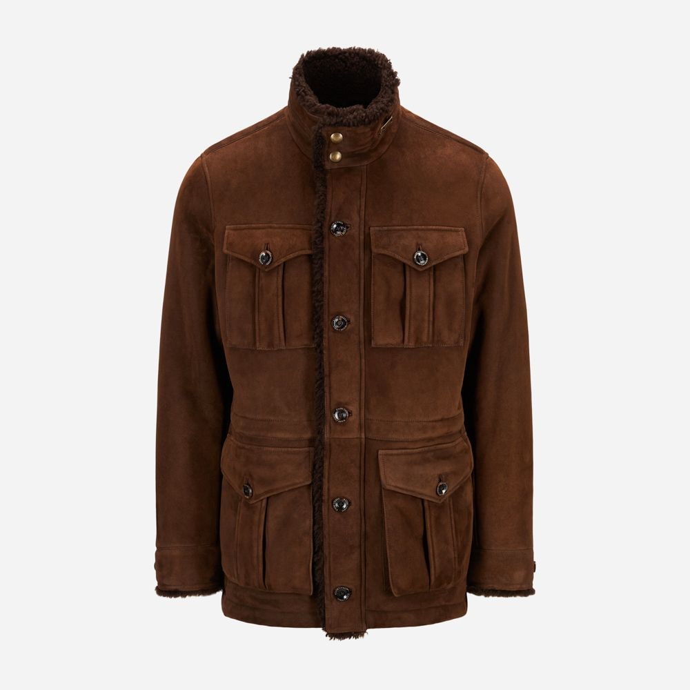 M65-Unlined-Field Jacket Chestnut Brown
