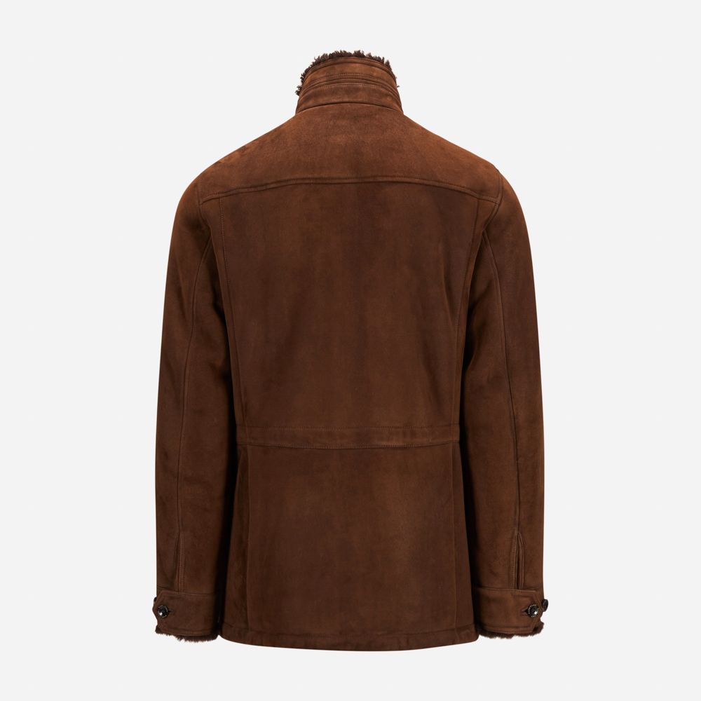M65-Unlined-Field Jacket Chestnut Brown