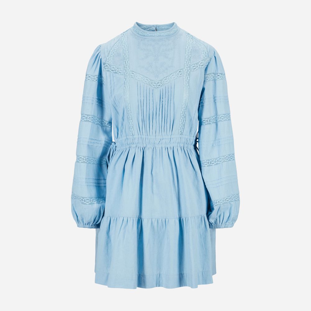 Loom Mini Dress Blue