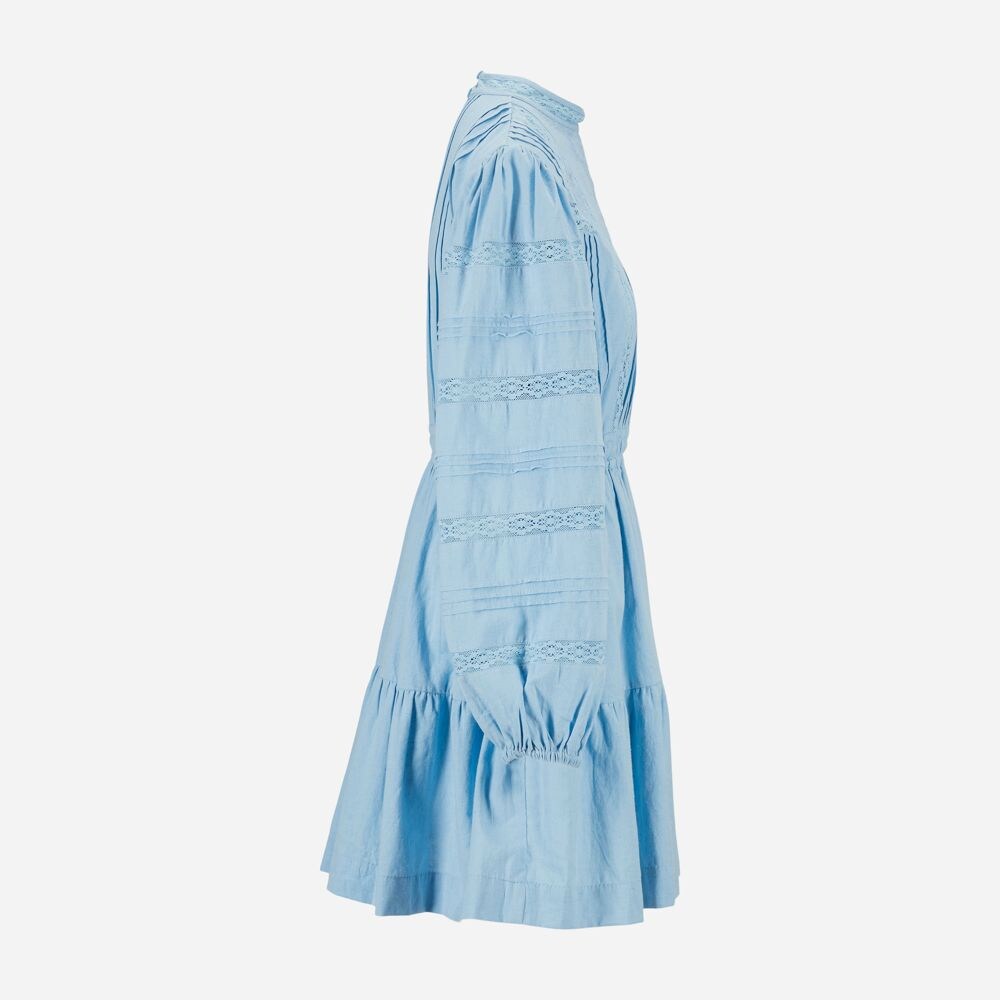 Loom Mini Dress Blue