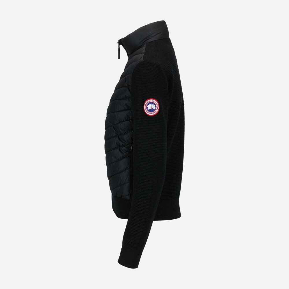 Hybridge Knit Jacket Black - Noir