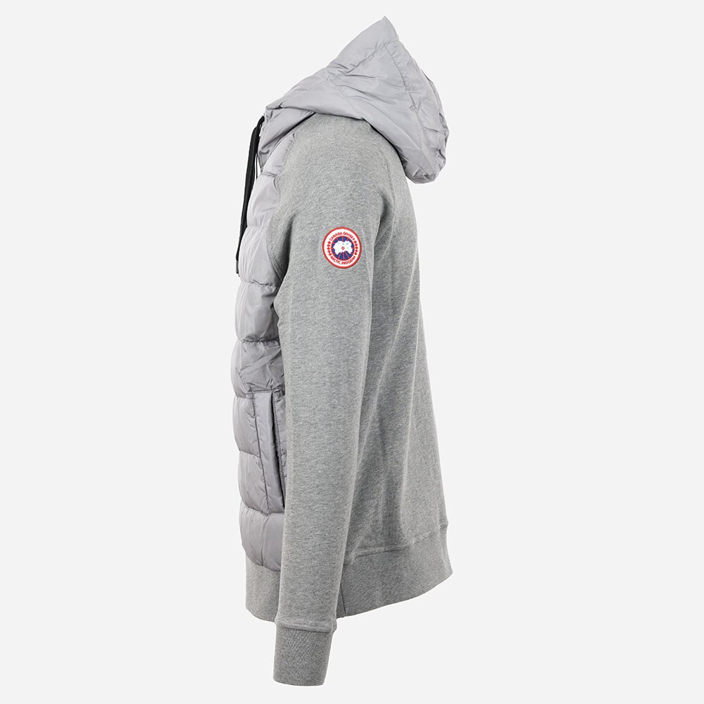 Hybridge Huron Full Zip Hoody Stone Heather-Pierre Chine