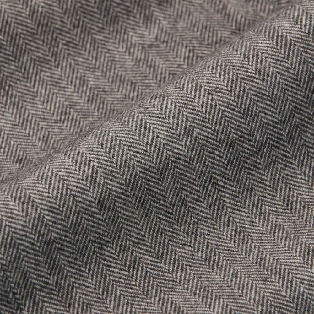 Single Breasted-Top Coat Grey Melange