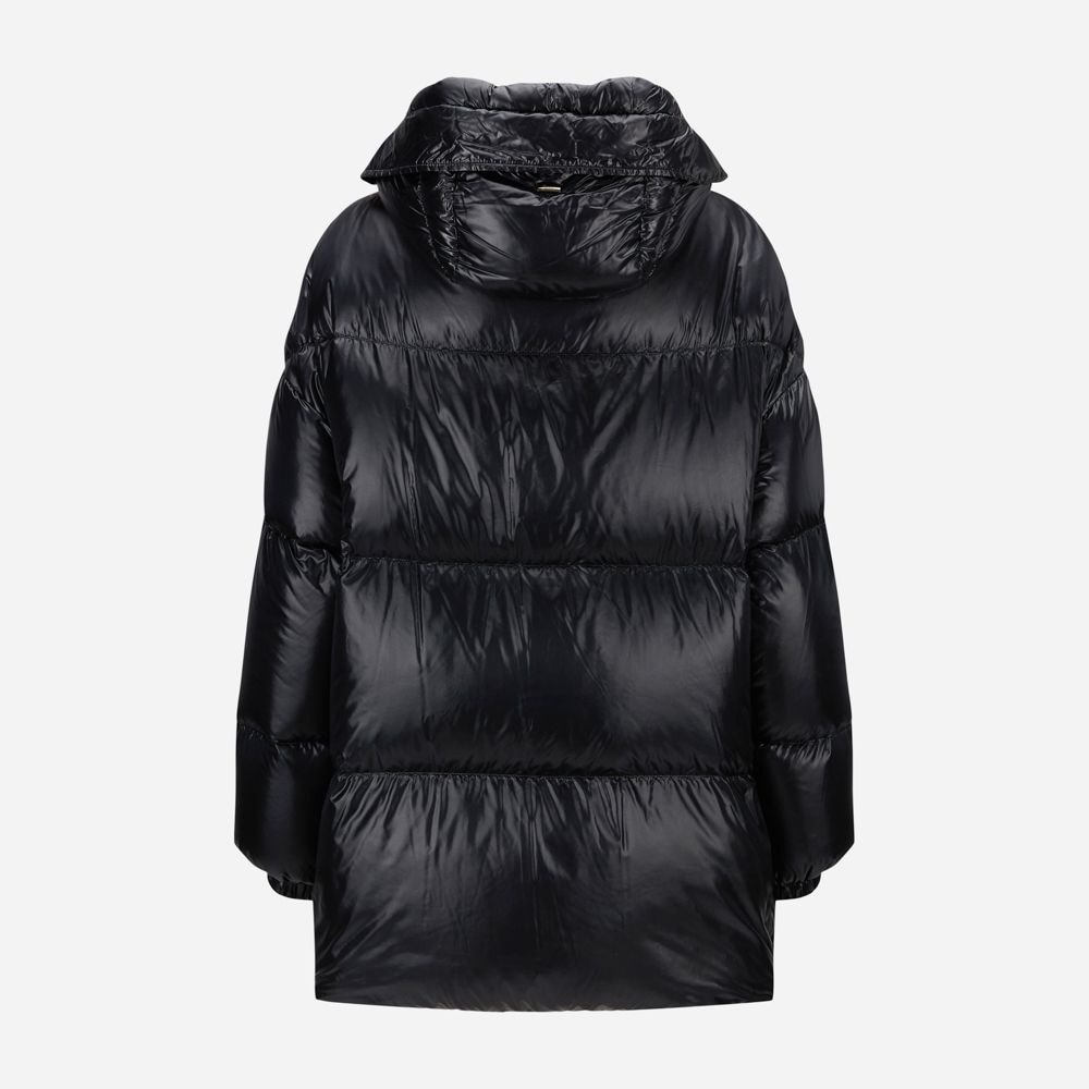 Woven Half Coat 9300 Black