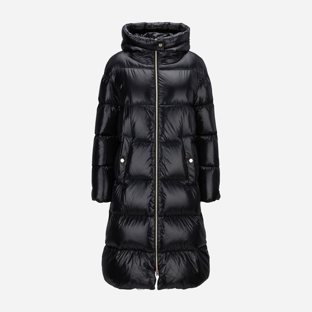 Woven Half Coat 9300 Black