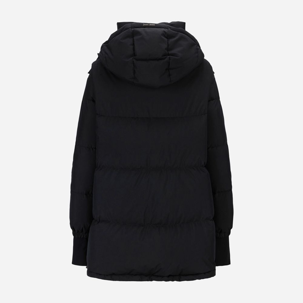 Woven Coat - Black