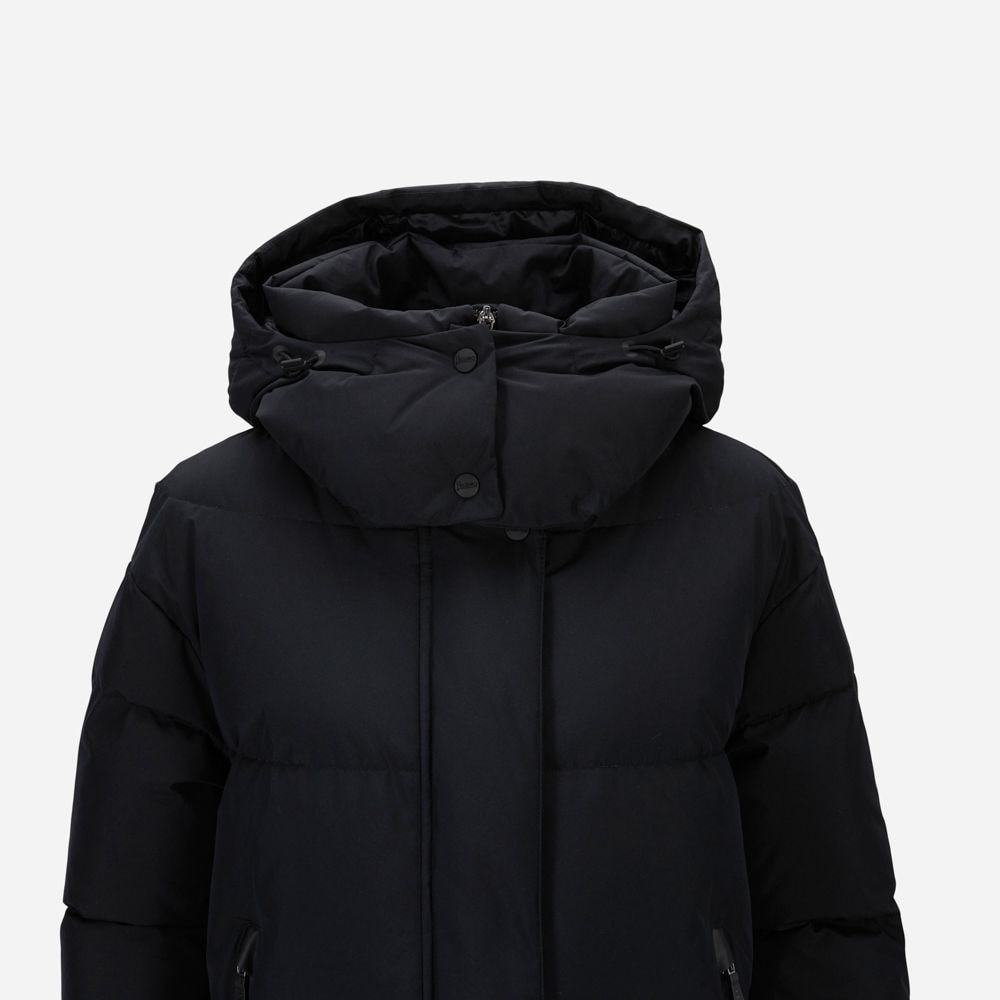 Woven Coat - Black