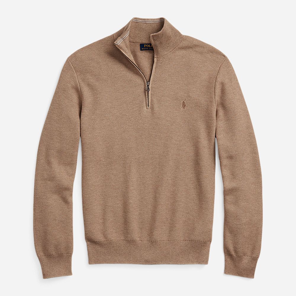 Ls Hz-Long Sleeve-Pullover Honey Brown Hthr