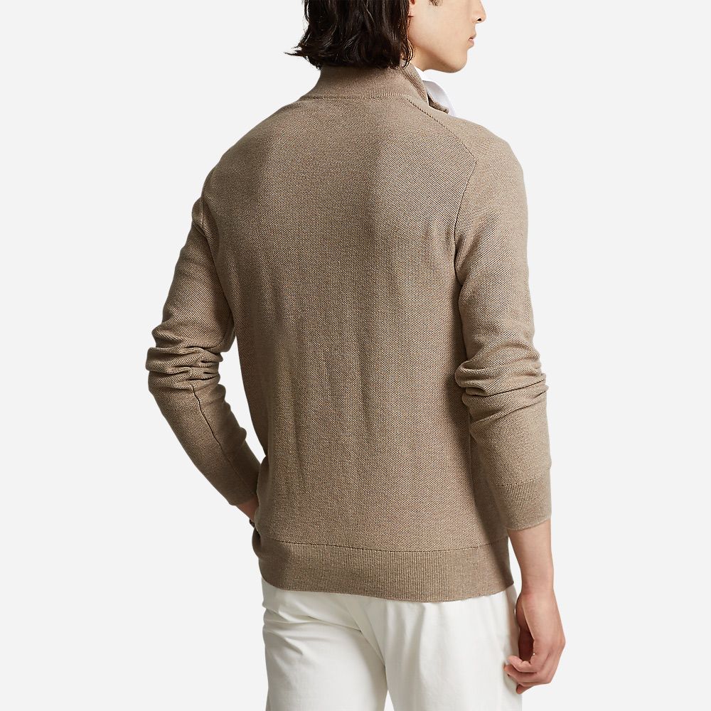 Ls Hz-Long Sleeve-Pullover Honey Brown Hthr