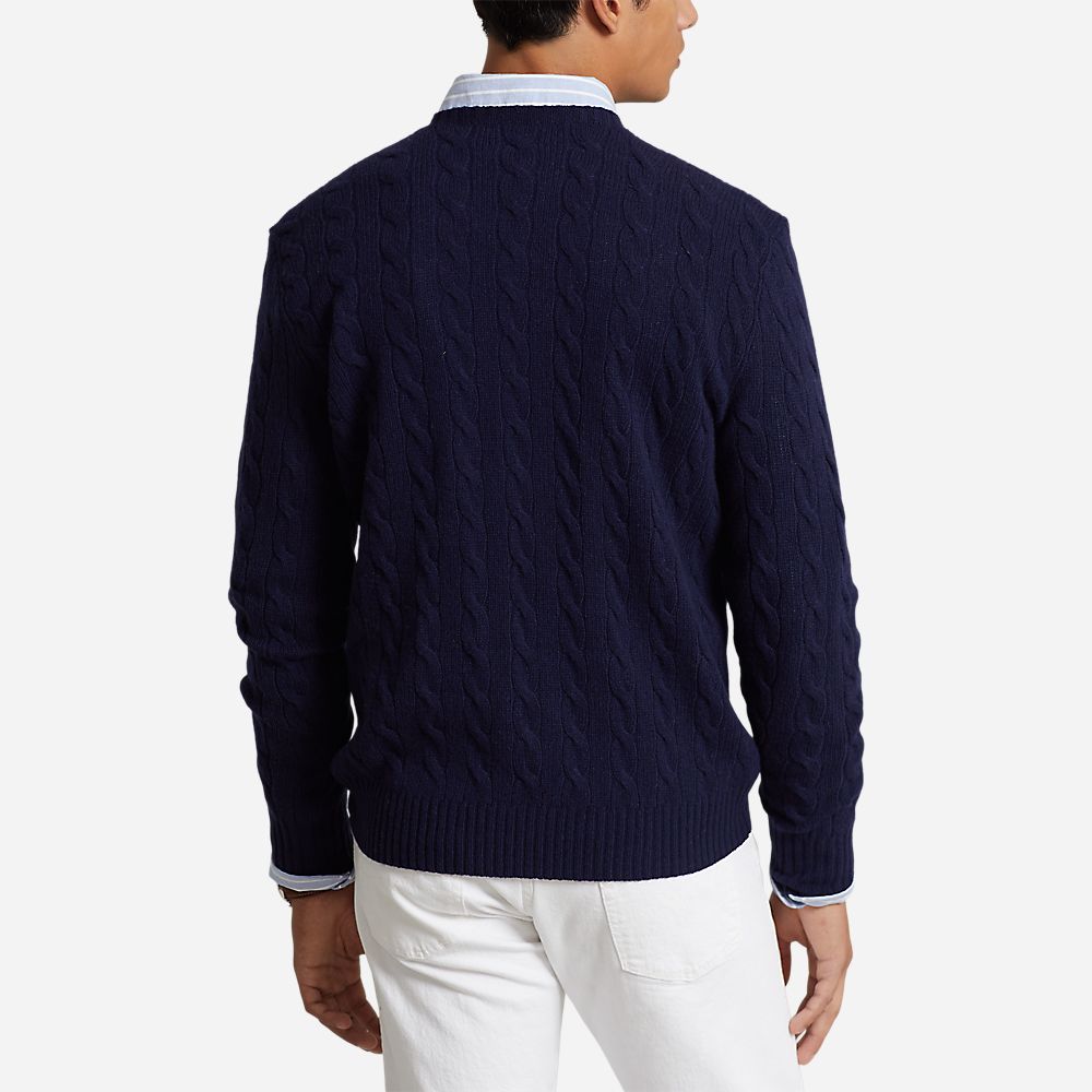Lscablecnpp-Long Sleeve-Pullover Hunter Navy