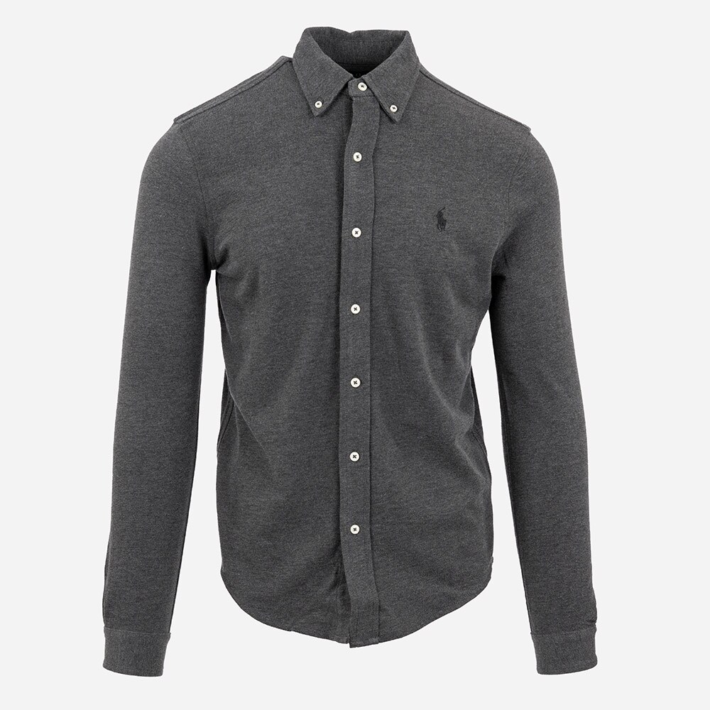 Featherwight Mesh Shirt - Dark Grey Heather