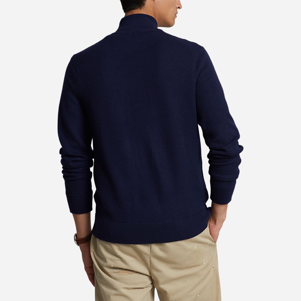 Ls Fz Mock-Long Sleeve-Full Zip Hunter Navy