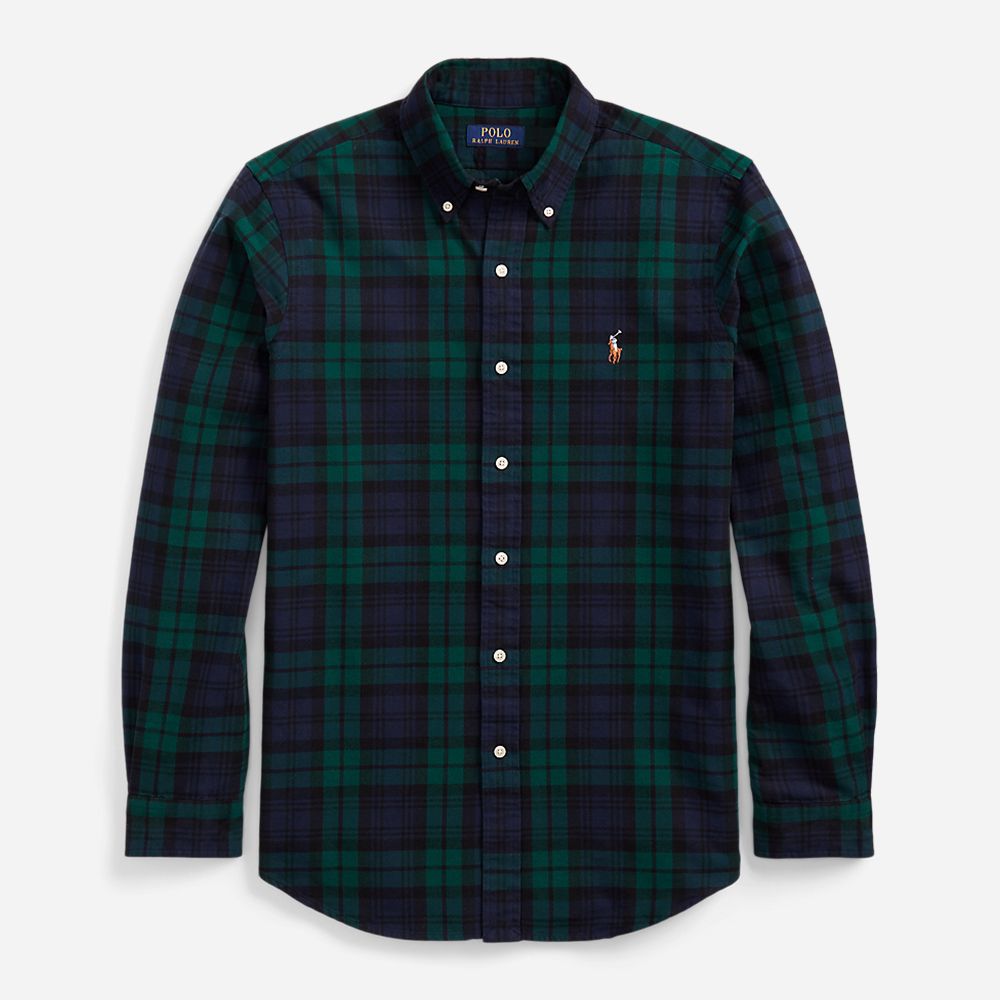 Slbdppcs-Long Sleeve-Sport Shirt 5753 Navy/Green Multi