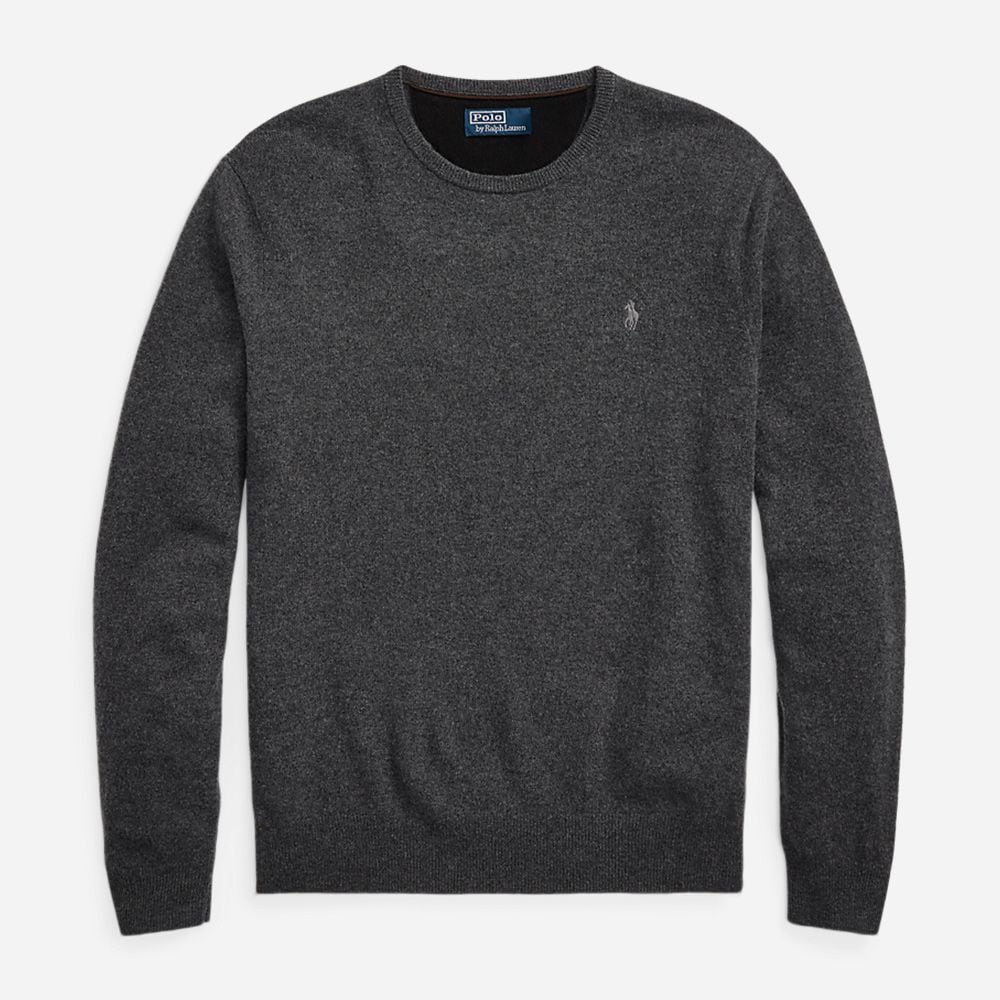 Ls Cn Pp-Long Sleeve-Pullover Dark Charcoal Heather
