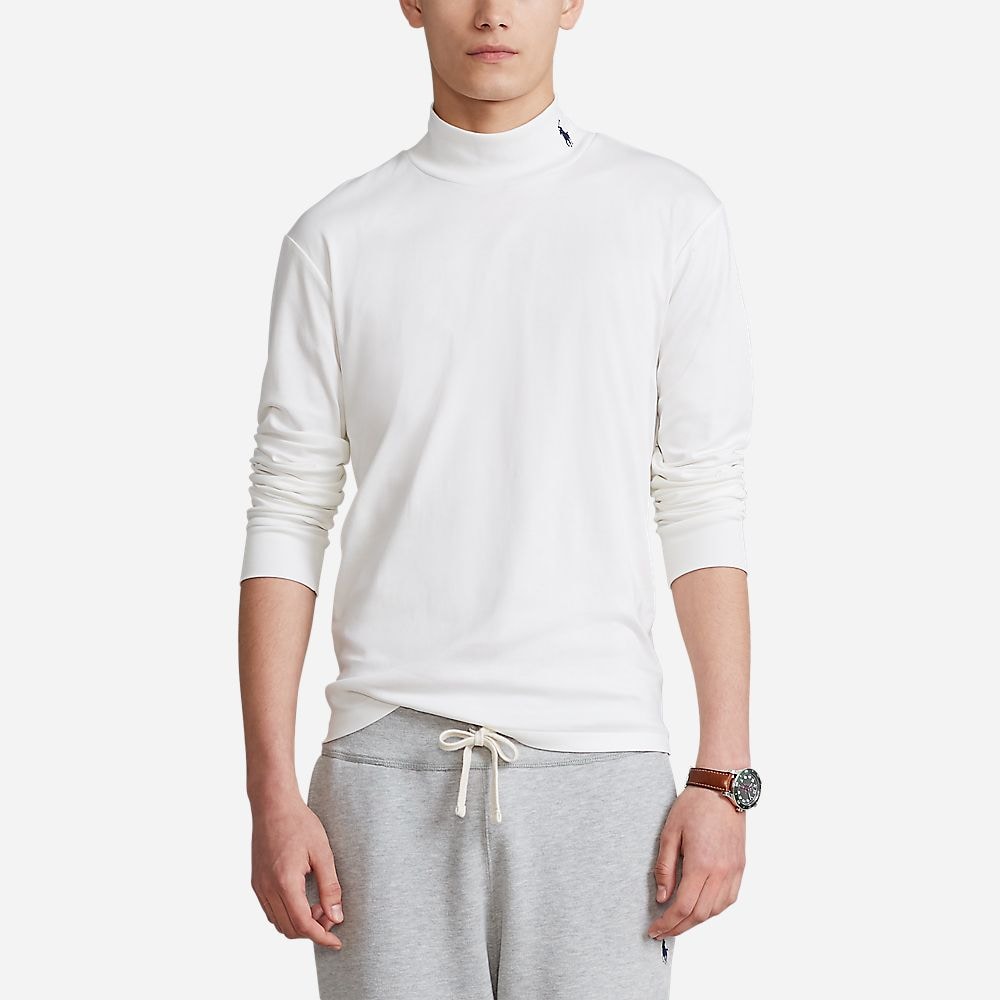 Lsmockm2-Long Sleeve-Pullover Nevis