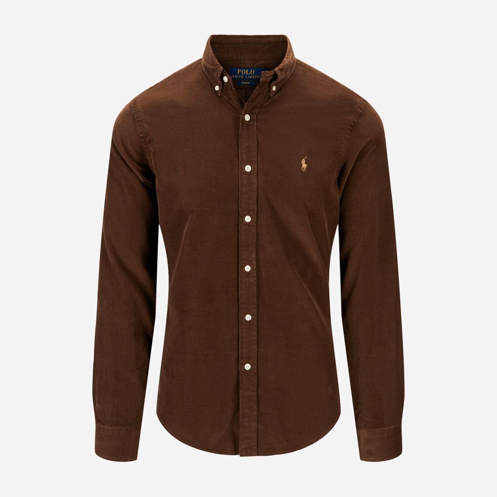 Slbdppcs-Long Sleeve-Sport Shirt Chocolate Mousse