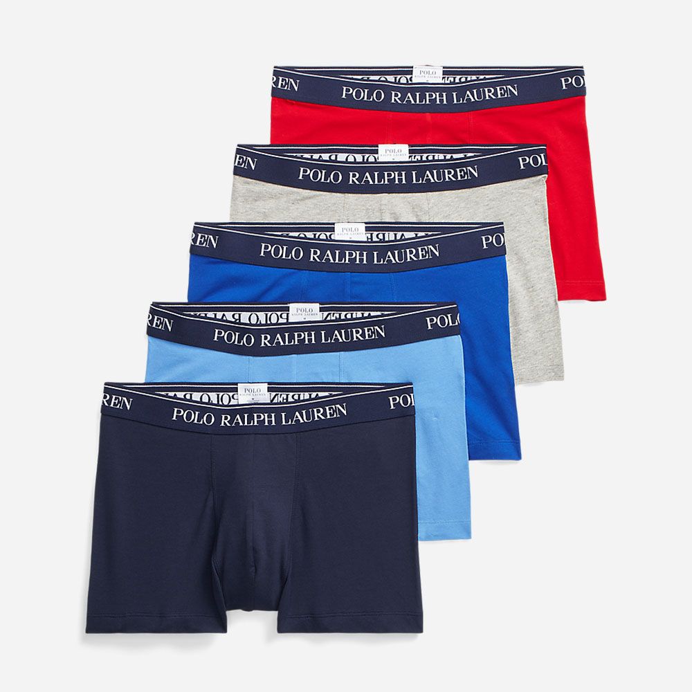 Clssic Trunk-5 Pack-Trunk 5pk Rd/Gry/Ryl/Blu/Nvy