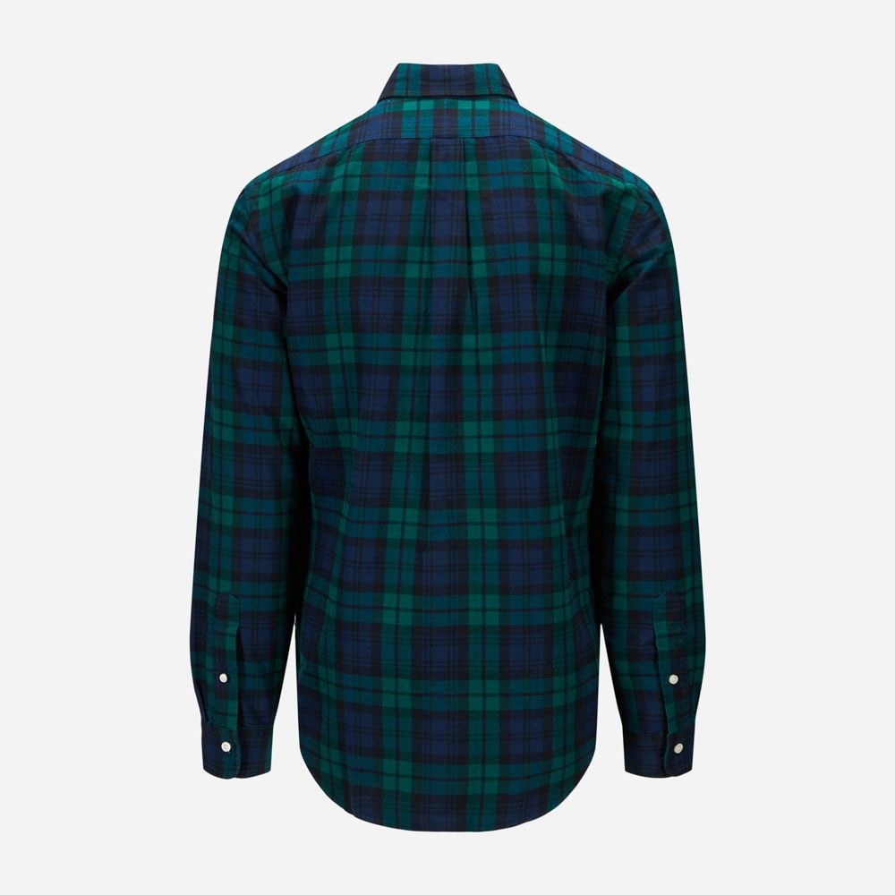 Cubdppcs-Long Sleeve-Sport Shirt 5753 Navy/Green Multi