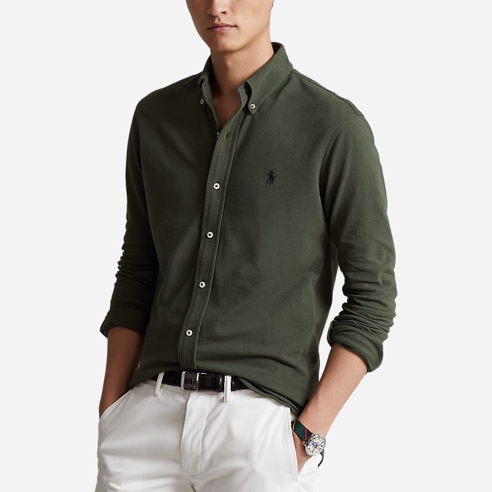 Featherweight Mesh Shirt - Angler Green