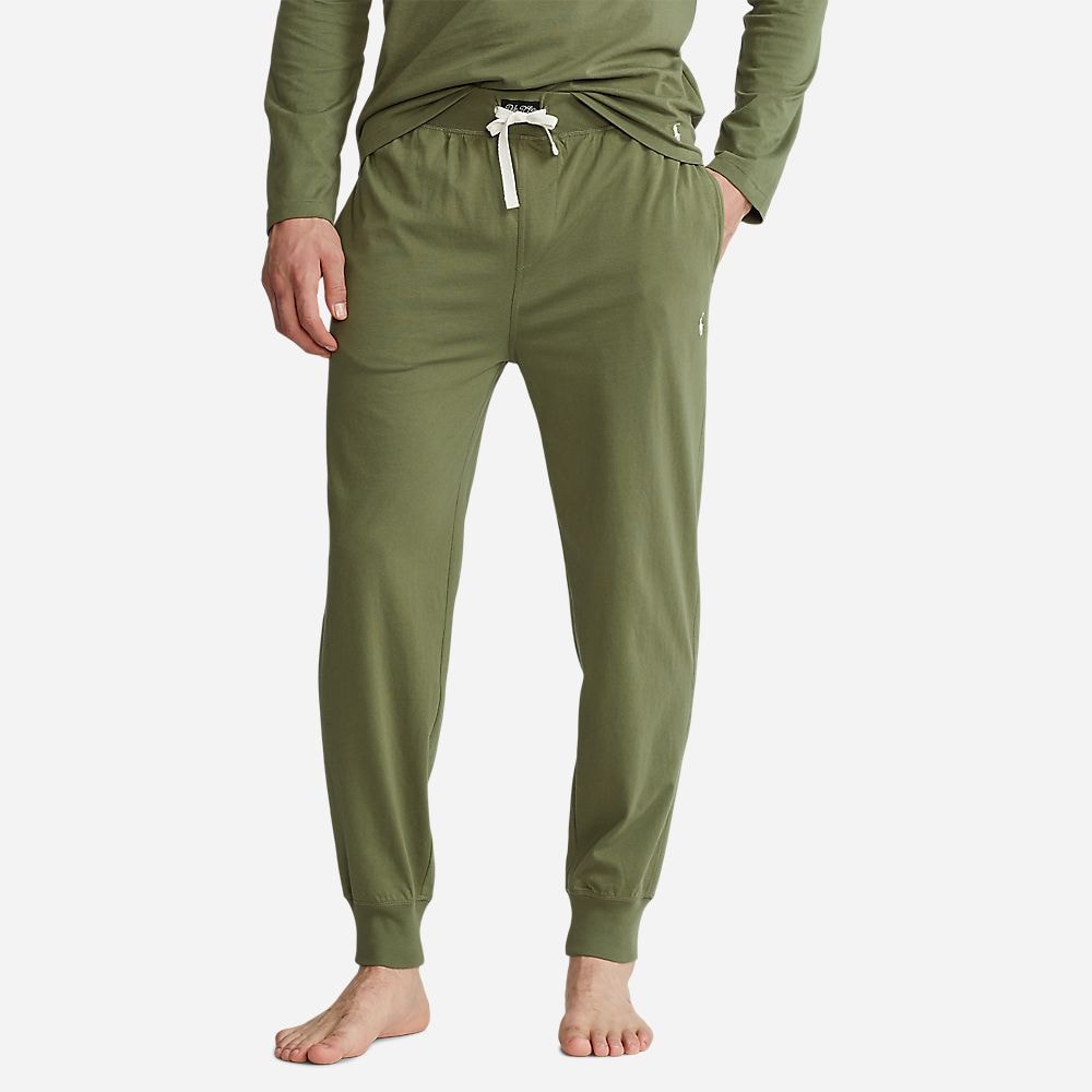 Jogger-Sleep-Bottom Army Olive