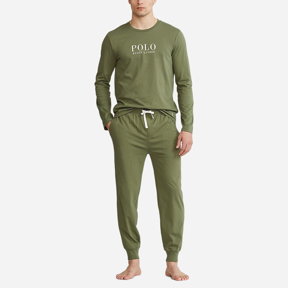 Jogger-Sleep-Bottom Army Olive