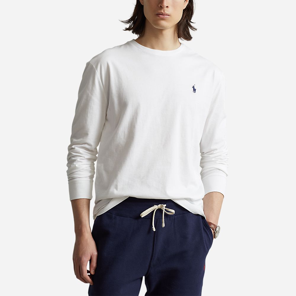Lscnclsm5-Long Sleeve-T-Shirt White