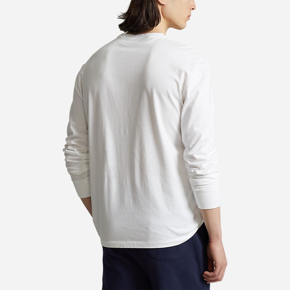 Lscnclsm5-Long Sleeve-T-Shirt White