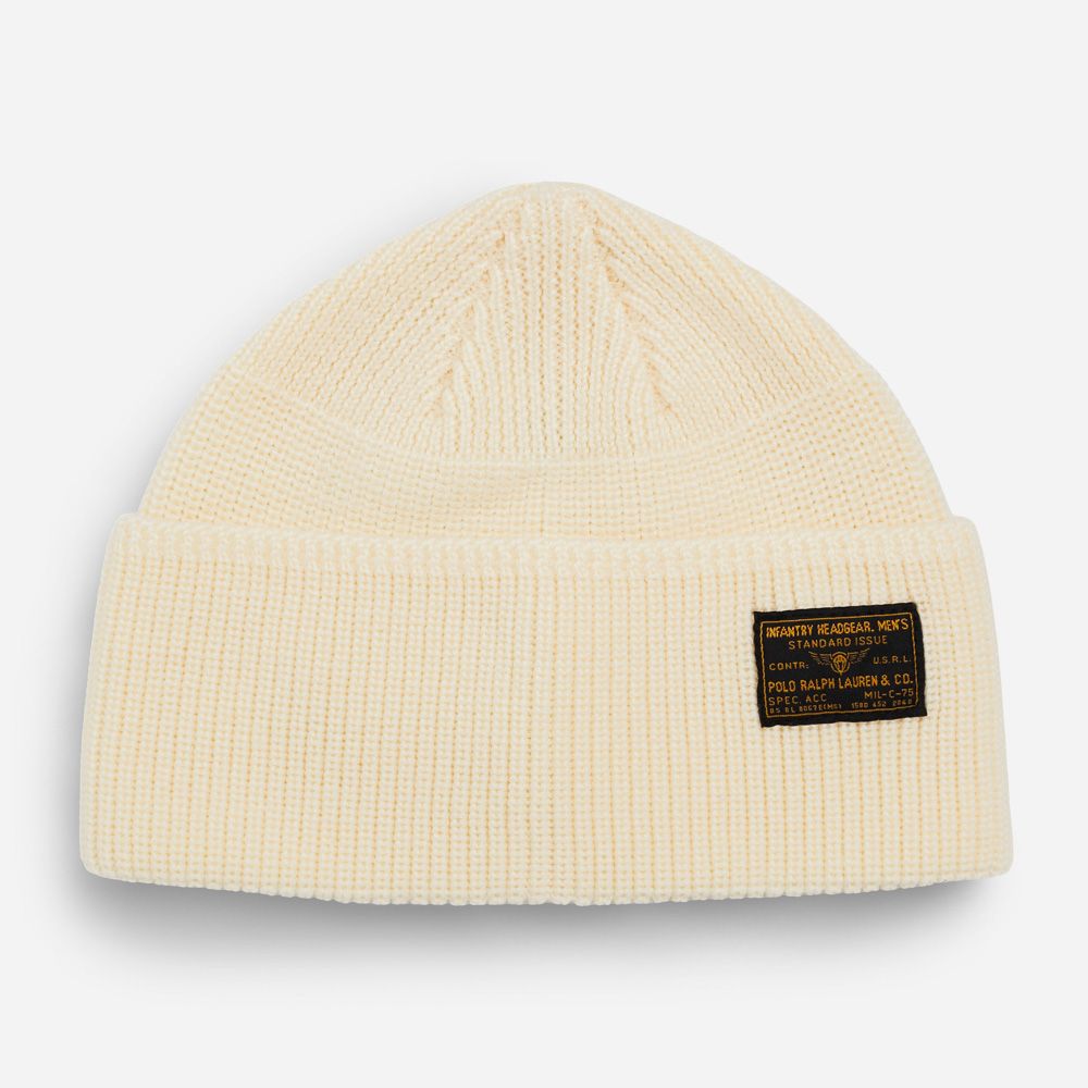 Nvl Wtch Cap-Hat-Cold Weather Cream