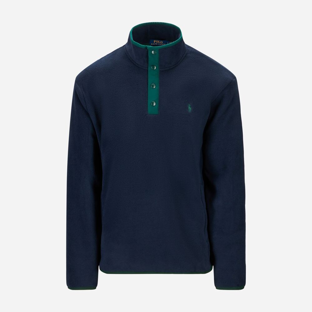 Lsmockm1-Long Sleeve-Pullover Aviator Navy