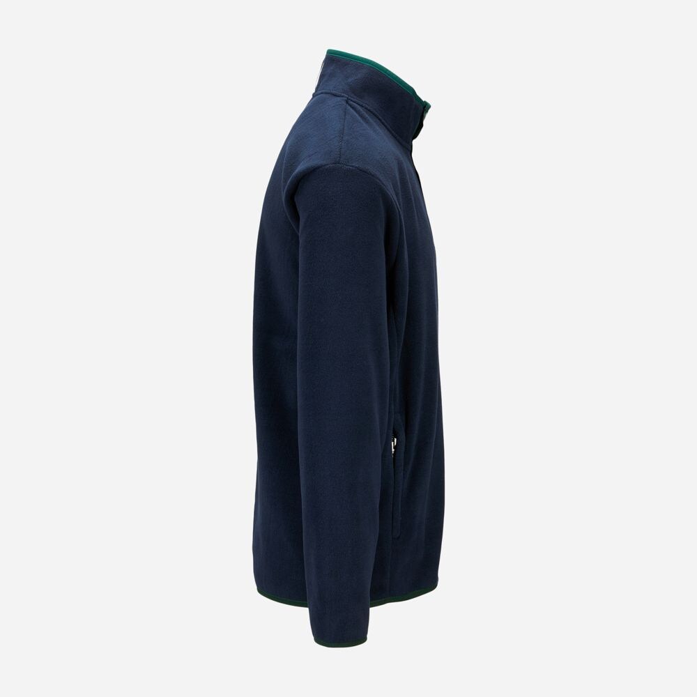 Lsmockm1-Long Sleeve-Pullover Aviator Navy
