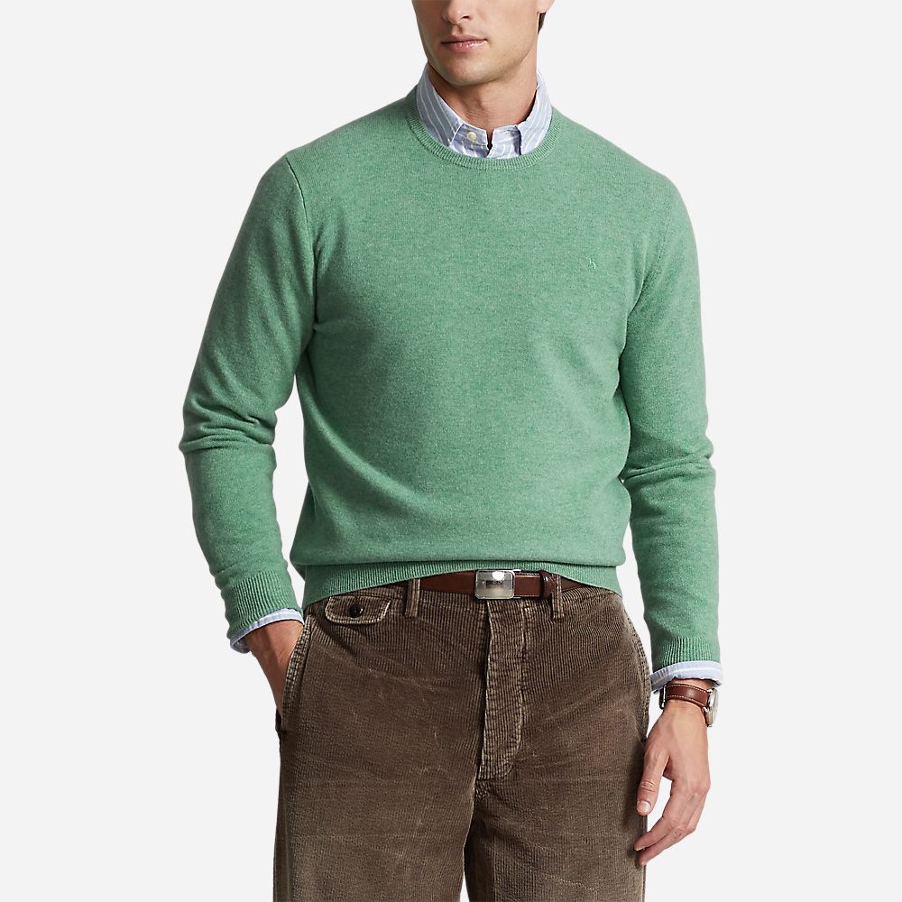 Ls Cn Pp-Long Sleeve-Pullover New Seafoam Heather
