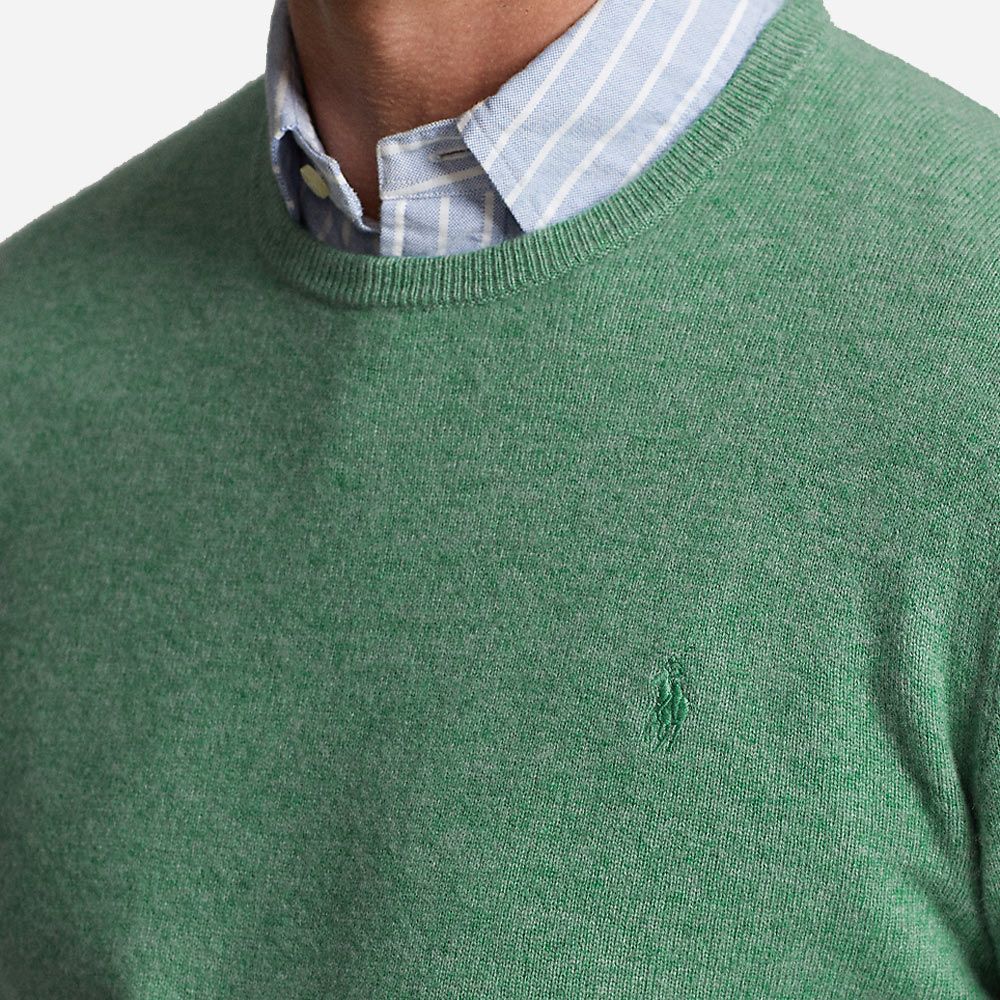 Ls Cn Pp-Long Sleeve-Pullover New Seafoam Heather