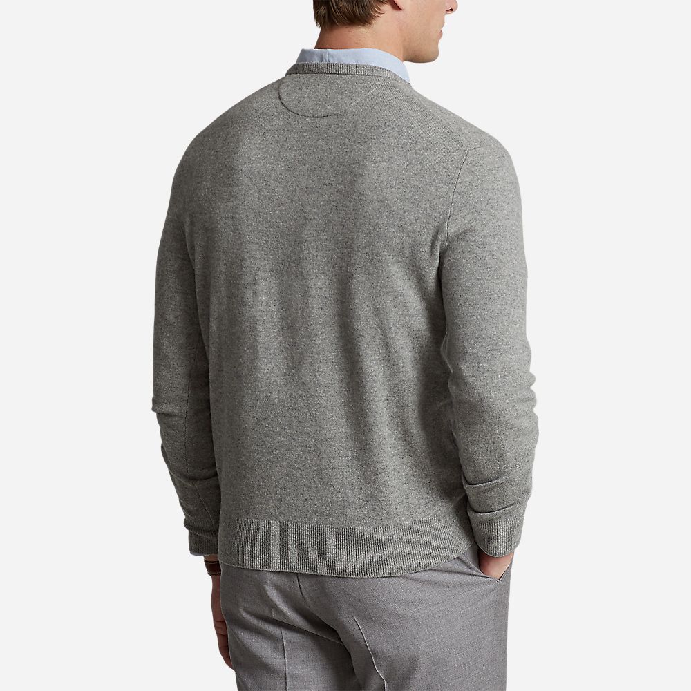 Ls Cn Pp-Long Sleeve-Pullover Fawn Grey Heather