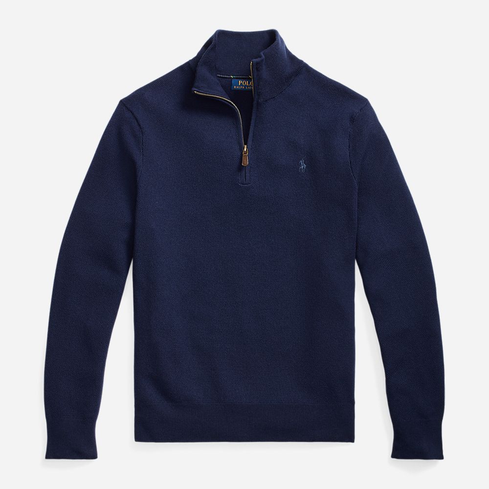 Ls Txt Hz-Long Sleeve-Pullover Hunter Navy