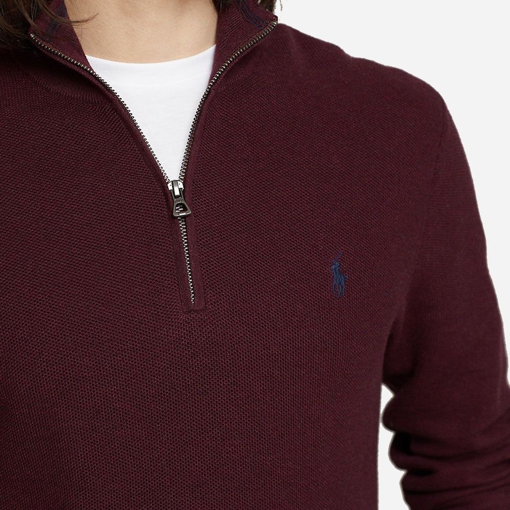 Ls Hz-Long Sleeve-Pullover Aged Wine Heather