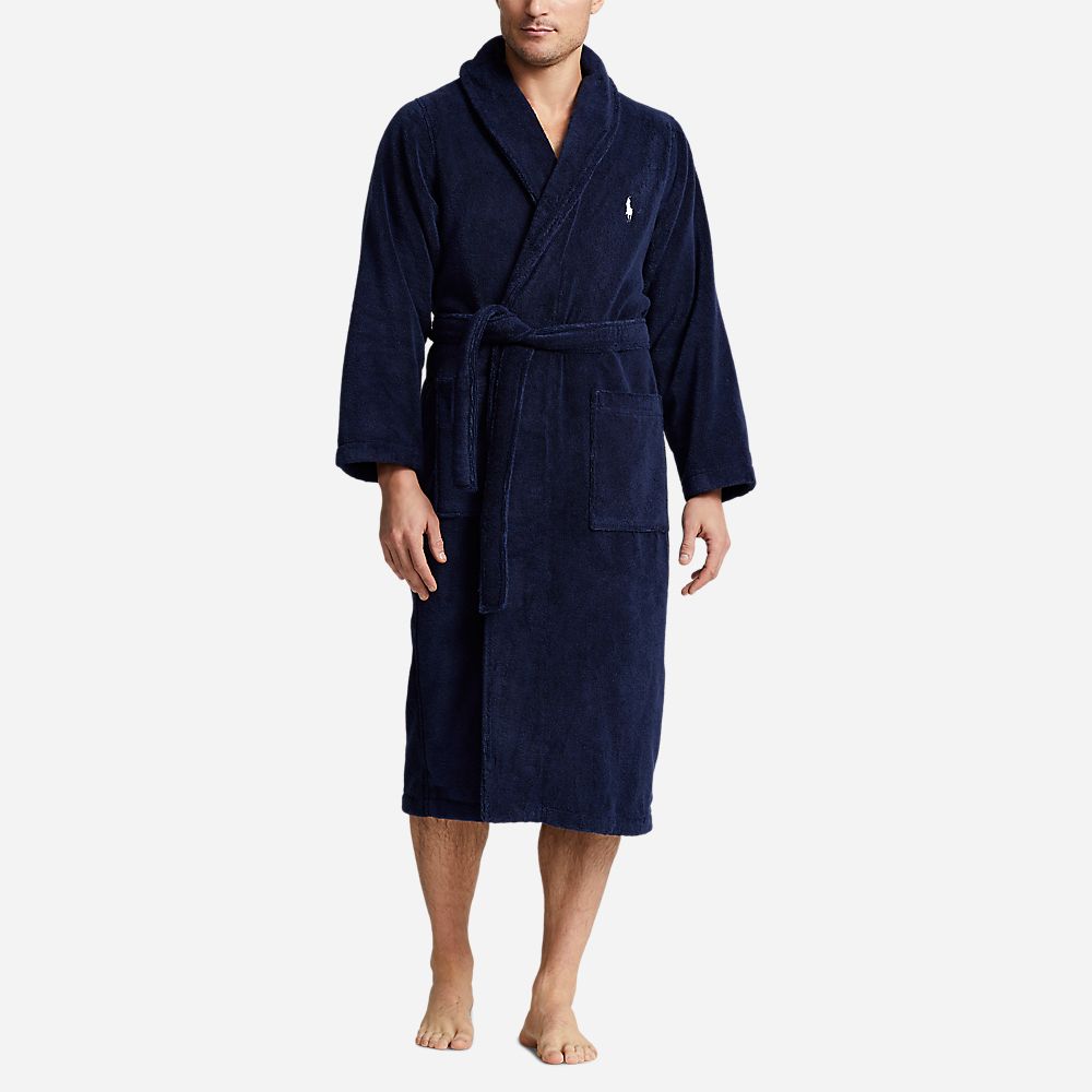 Kimono Robe-Sleep-Robe Cruise Navy