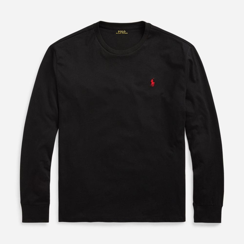 Lscnclsm5-Long Sleeve-T-Shirt Polo Black