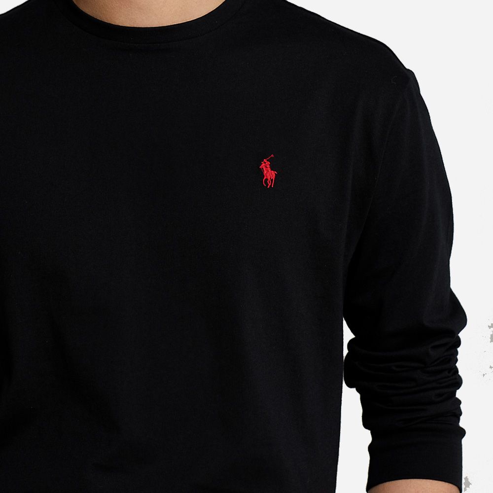 Lscnclsm5-Long Sleeve-T-Shirt Polo Black