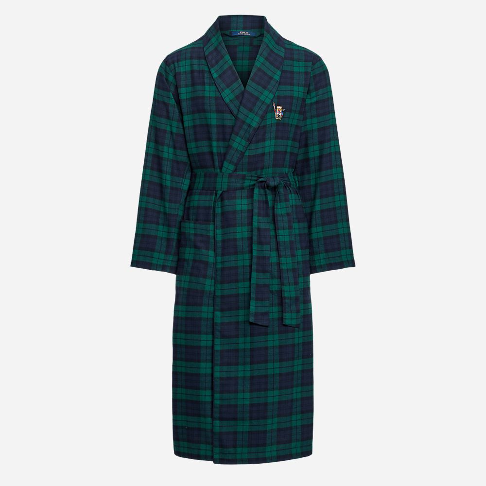 L/S Shawl-Sleep-Robe GB - Bear Blackwatch Robe