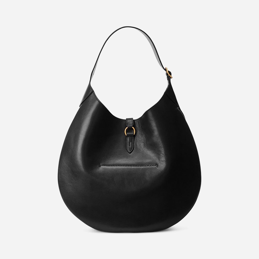 P Id Shldr-Shoulder Bag-Medium Black