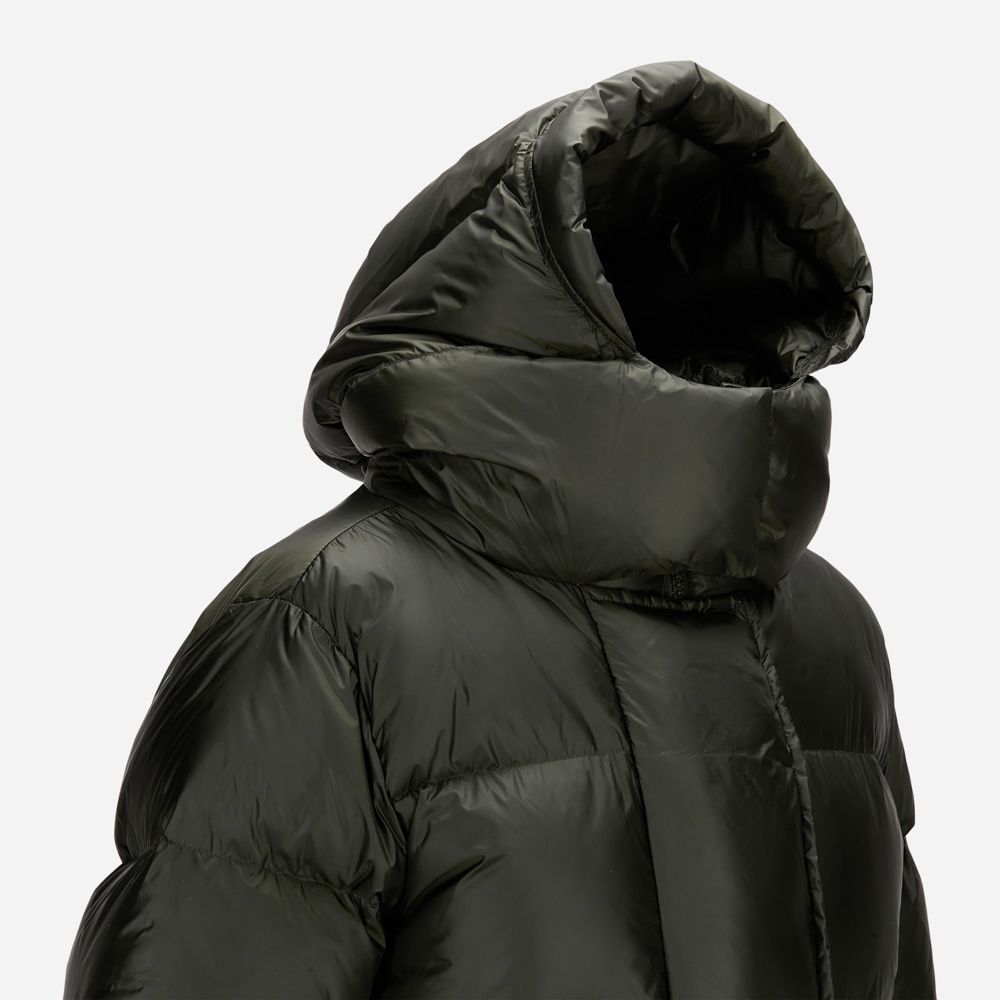 Lucie Boxy Mid - Dark Green