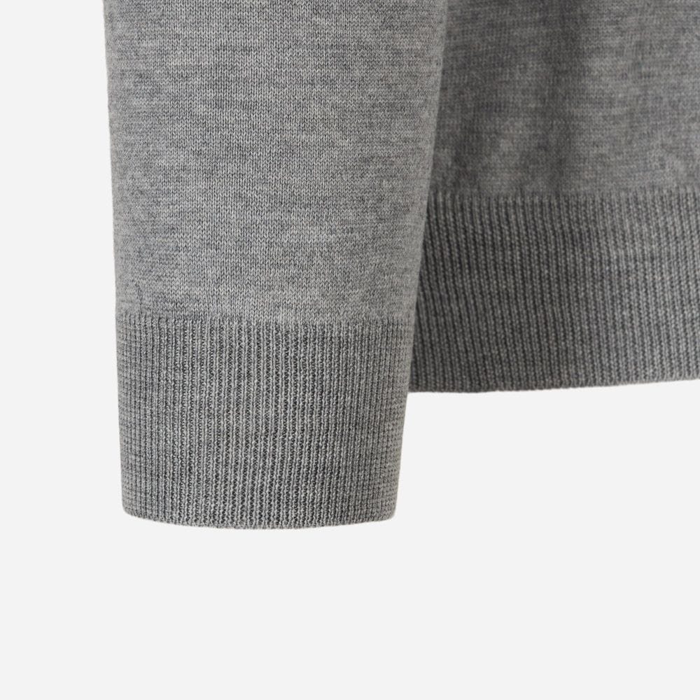 Crew Merino - Light Grey