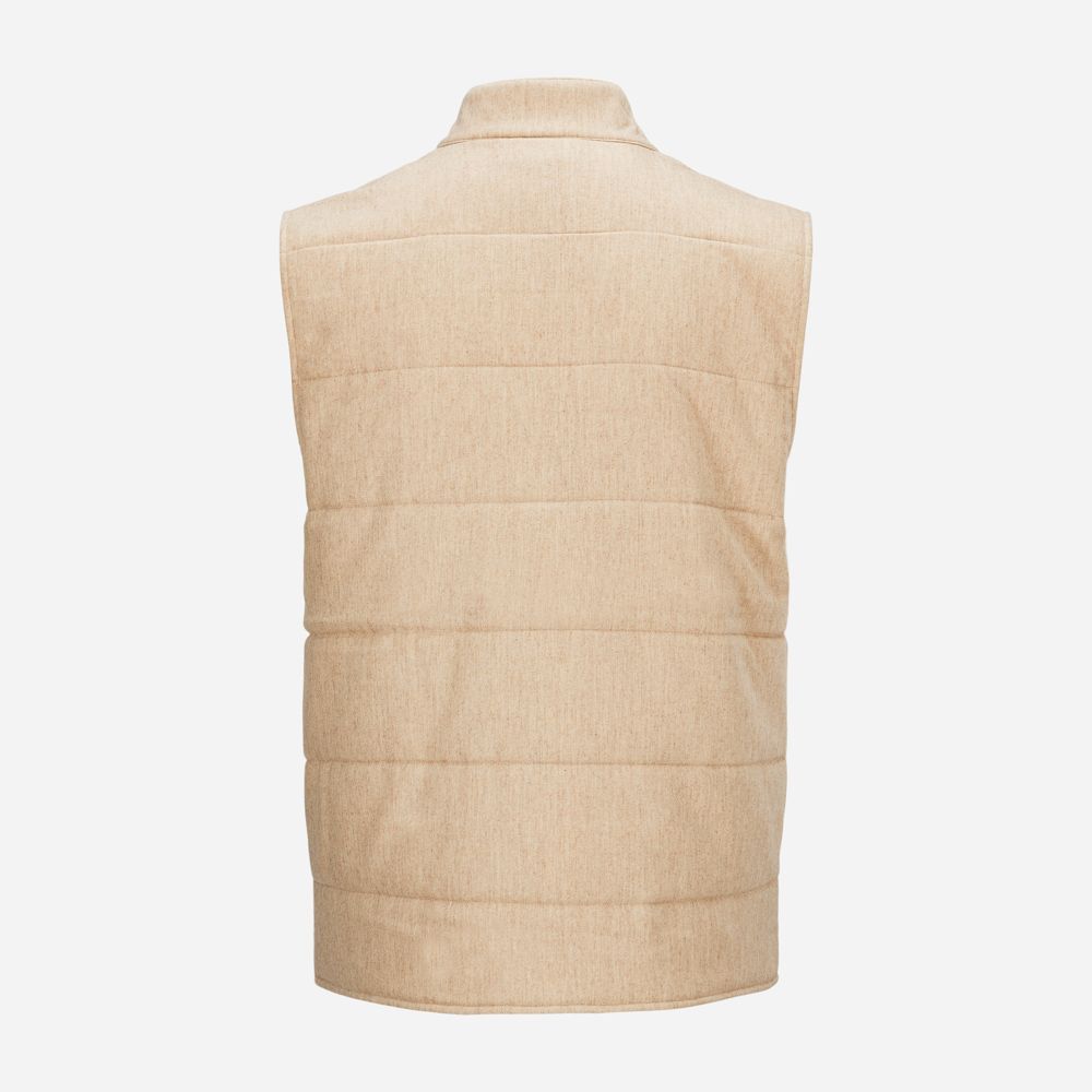 Gilet Wool 010 Beige