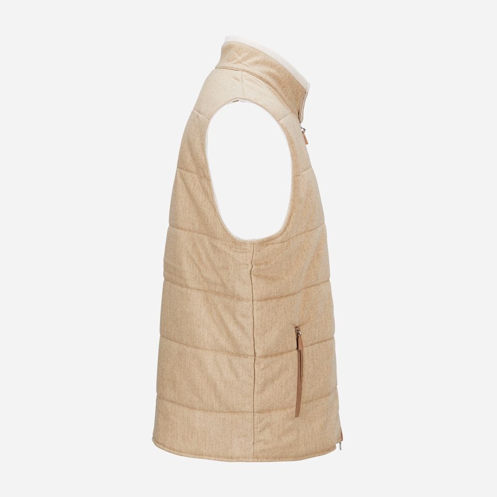 Gilet Wool 010 Beige