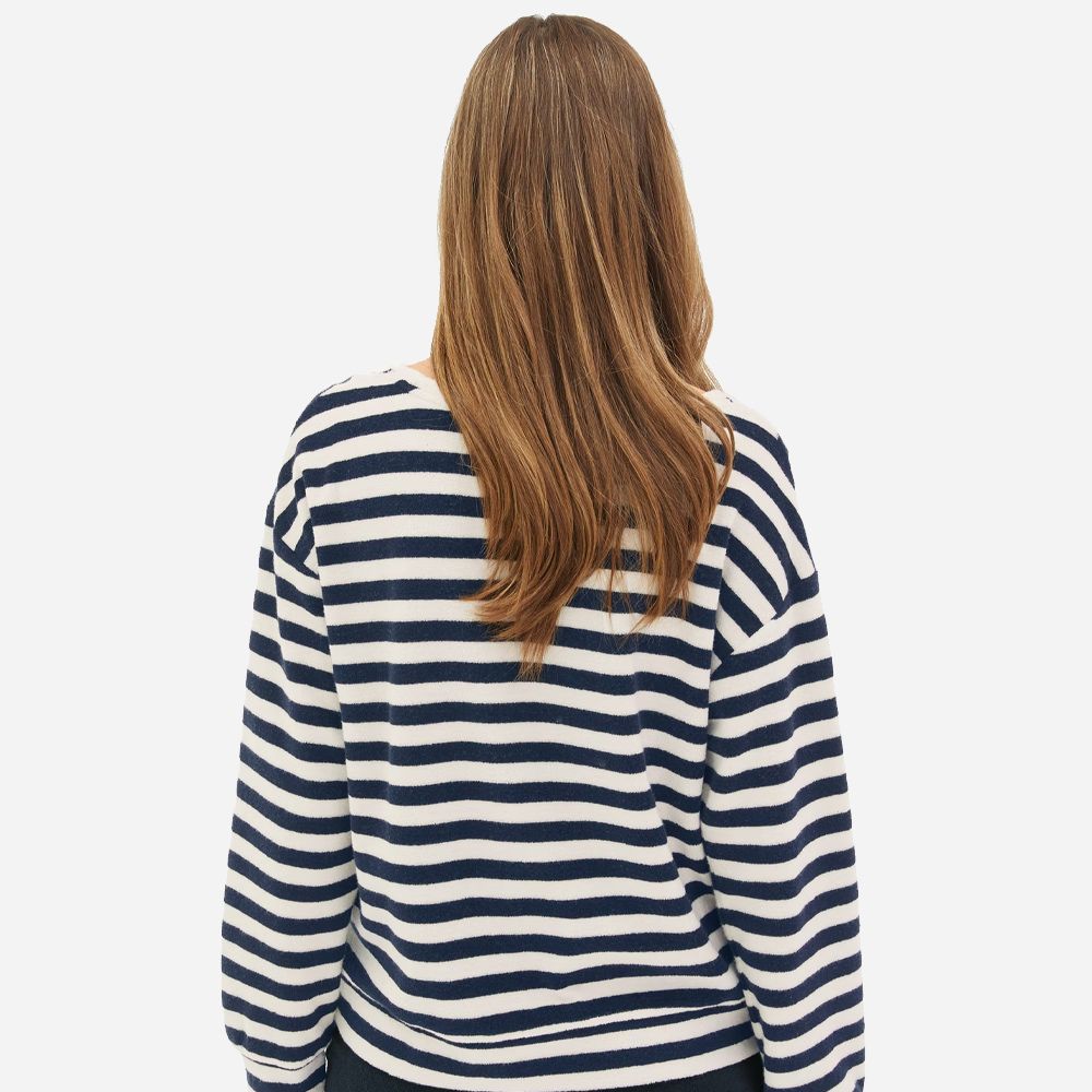 Terry Fleece Sweater - Ringlet Navy